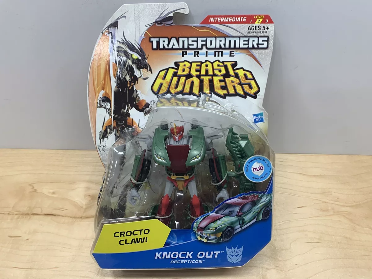 New Knock Out Transformers Prime Hasbro Deluxe Action Figure Non