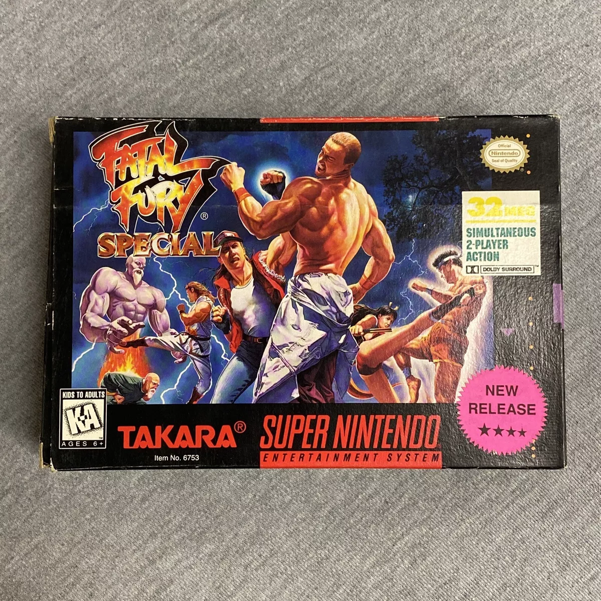 Fatal Fury (SNES) - online game