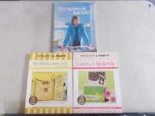 3 PAPER CRAFTS SCRAPBOOK BASICS # TRADE PB COLLECT TIPS TRICKS ULTIMATE COLLECTI