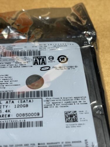 Seagate 250 GB SATA 5400 RPM Momentus ST90250N1A1AS-RK Internal HARD DRIVE - Picture 4 of 14