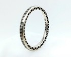PANDORA Halo Sparkle & Hearts Ring With Original Box Sterling Silver- Retired — photo 2