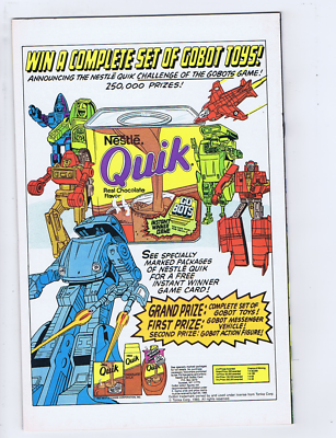 Transformers #12 Marvel Pub 1986 Optimus Prime: Autobot Killer