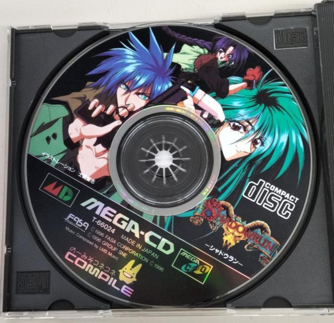 Compile SHADOWRUN Sega Mega CD Japan Retro Game | eBay Compile SHADOWRUN Sega Mega CD Japan Retro Game | eBay