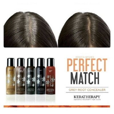 Keratherapy Perfect Match Gray Root Concealer 3 oz - CHOOSE YOUR COLOR: 