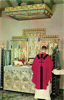 St. Matthew's Cathedral Washington, D.C. Angel Chapel Postcard Unposted