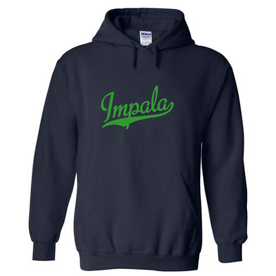 Impala Tail Script Hoodie Hooded Lowrider Sweatshirt All Colors