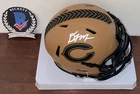 DJ Moore Signed Autographed New STS Mini Helmet Chicago Bears Beckett Wit