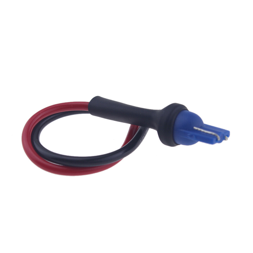 Lot De 2 Pigtails Mâles 2 Fils - Prise Ampoule Feu Stop 921/912 - Cuivre 14AWG - 12V