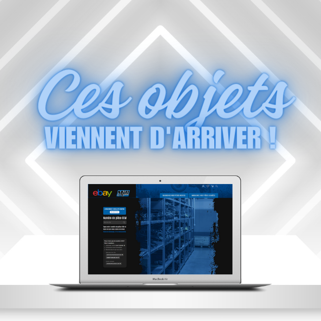 Ces objets viennent d'arriver