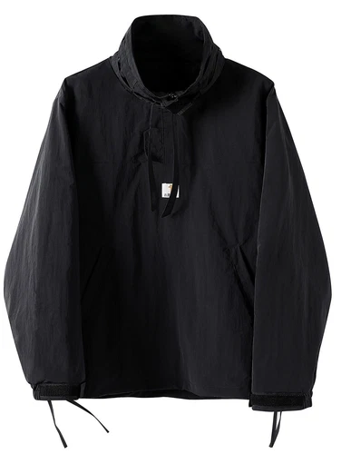 Niepce Men's Japanese Kanji Graphic Windbreaker Techwear Streetwear Jacket video thumbnail