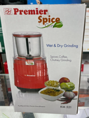 Premier Spice Wet & Dry Mixer Chutney Grinder for USA 110V, 350W