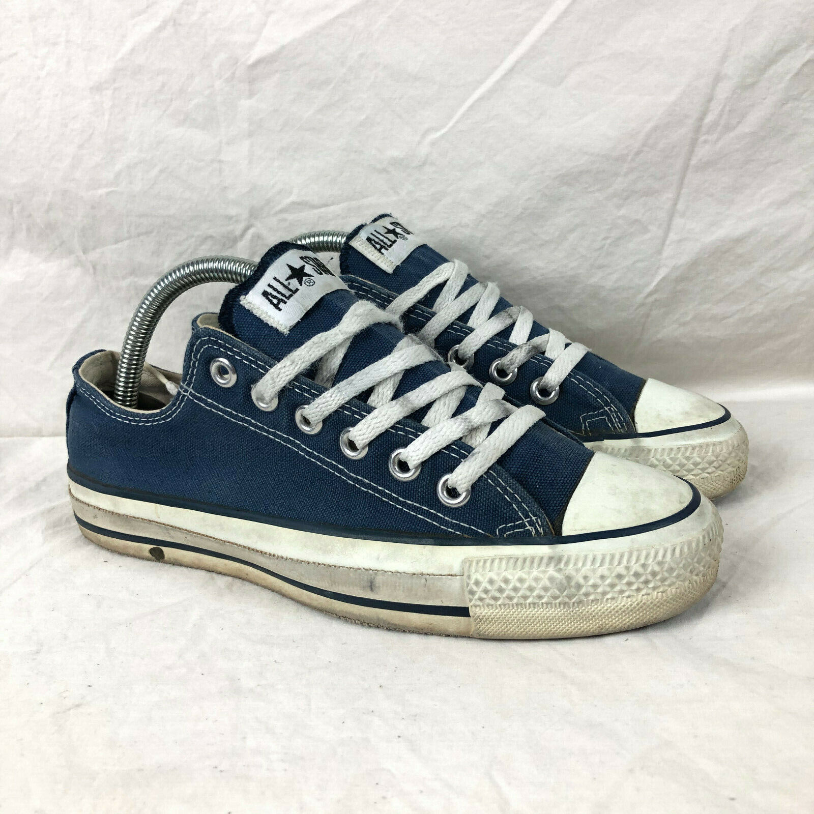 Vintage 80s CHUCK TAYLOR Sz. Blue VTG Sneakers | eBay