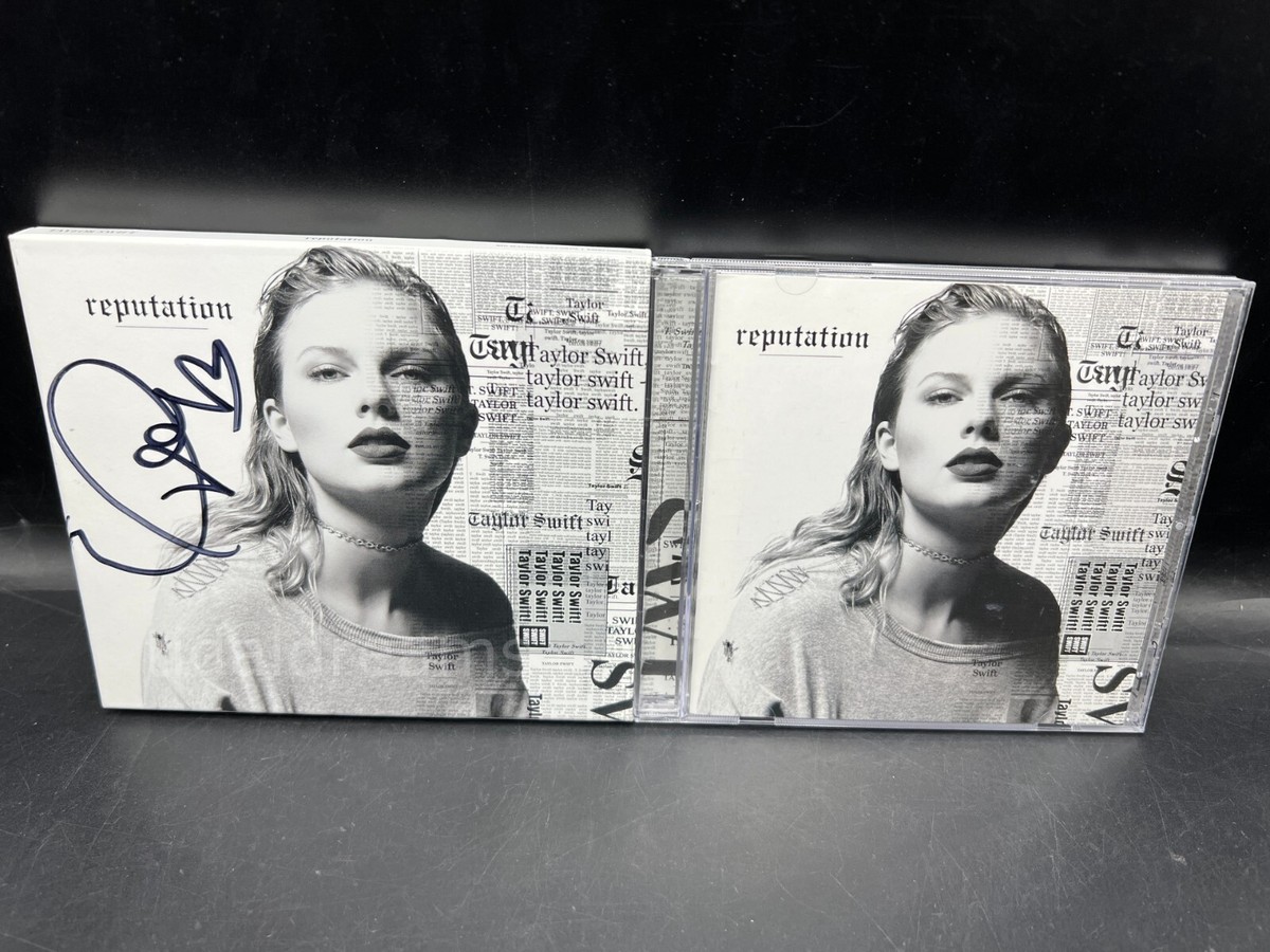 AUTHENTIC Taylor Swift Signed Autograph Reputation Album Slipcase