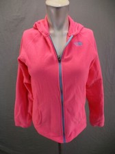 The North Face Size XL 18 Girls Coral Full Zip Hood Fleece Athletic Jacket 953