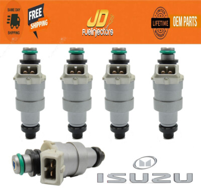 #ad #ad X4 FUEL INJECTORS ISUZU Trooper 1988 1991 2.6 4CYL UPGRADE $199.00