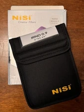 NiSi 4x5.65" Nano IR ND 0.9 (3-Stop) Matte Box Filter