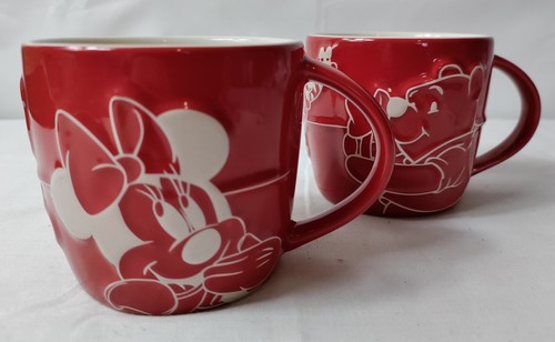 Disney Minnie Mouse & Winnie The Pooh Red Christmas Mugs, Homewares, Gift Idea - Picture 6 of 11