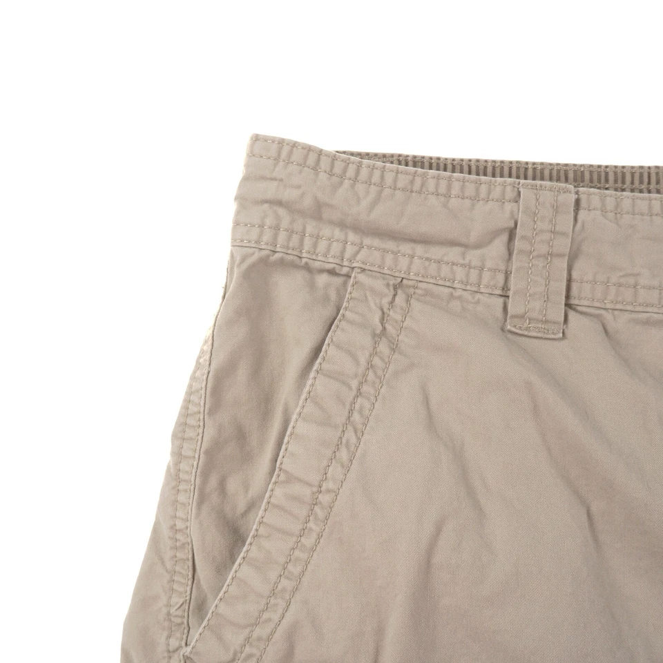 Pantalones cortos cargo Junction West beige para hombre 34 100 % algodón Foto 3 de 4
