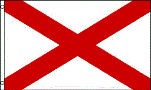 2x3 Alabama Flag 2'x3' House Banner grommets super polyester 100D - Picture 1 of 2