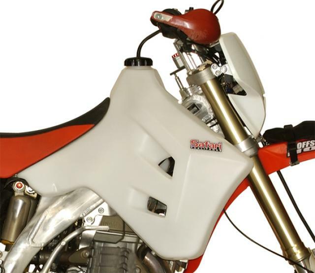 Clear 21L Safari Long Range Fuel Tank Petrol Gas Fits Honda