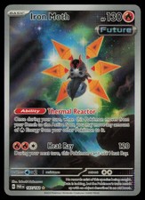 Iron Moth 187/182 Illustration Rare Paradox Rift Pokemon Holo Near Mint on eBay