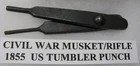 Civil War M1855 Rifle Musket Tumbler Punch