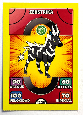 2022 POKEMON LEGENDS TCG Card #1228 ZEBSTRIKA Argentina Edition | eBay
