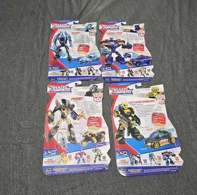 Transformers Animated Series Lot Of 4 Cardbacks See Description For List