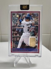 2025 Donruss Rafael Palmeiro Retro 1985 Materials Bat Relic Purple 48/49 #Mat-RP