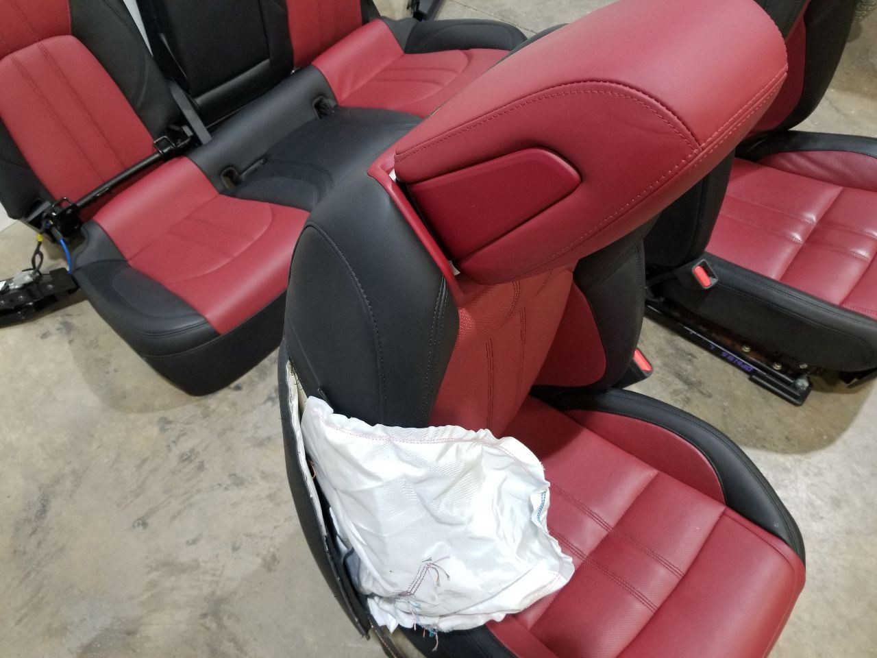 20 2020 MASERATI LEVANTE SQ4 GRANSPORT COMPLETE INTERIOR SEAT SET LEATHER 