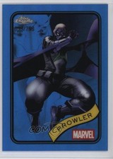 2025 Topps Chrome Marvel Comics Blue Refractor /299 Prowler #13 ob9