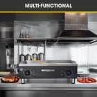 3500W 24" Electric Countertop Griddle Flat Top Commercial Restaurant BBQ Grill — photo 7