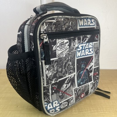 POTTERY BARN KIDS MACKENZIE STAR WARS COMIC DARTH VADER CLASSIC LUNCH BOX ~ NICE