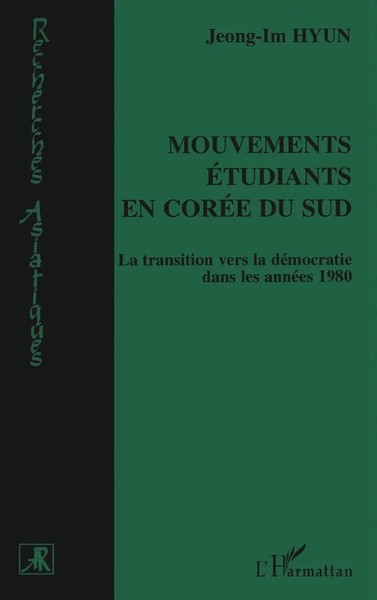 Mouvements éTudiants En CoréE Du Sud Jeong-Im Hyun Taschenbuch FranzöSisch 2024-image