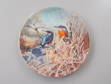 Coalport Frosty Mornings - Kingfisher at Dawn China Collector Plate.  1 Supplied