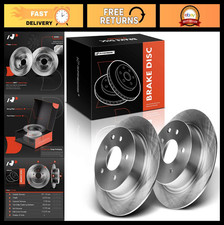 11.48 Rear Solid Disc Brake Rotors - 2-pack For Enhanced Stopping Power