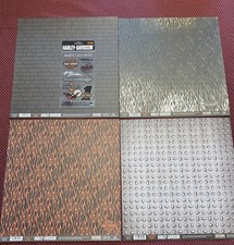 Harley Davidson Scrapbook 12x12 4 Sheets Paper And 1 Sticker Packs New