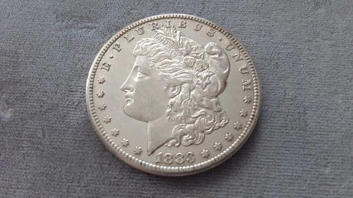 1883 S Morgan Silver Dollar, Key Date, Rare, MS+