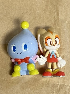 Sega Sonic X PVC Mini Figure 2” Cream & Cheese Figurines Gashapon