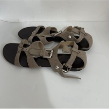 Giuseppe Zanotti beige canvas sandal