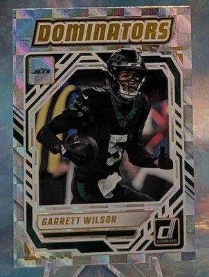Garrett Wilson 2025 Donruss Football Dominators #DOM-GWN New York Jets