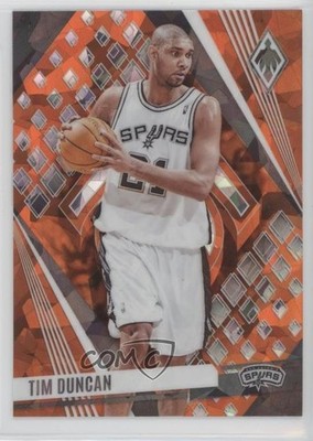 2023-24 Panini Phoenix Orange Ice Phoenix 177/249 Tim Duncan #60 HOF 0l1o