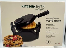 Kitchen Smith by Bella Rotating Belgian Waffle Maker - Very Good Condition!
