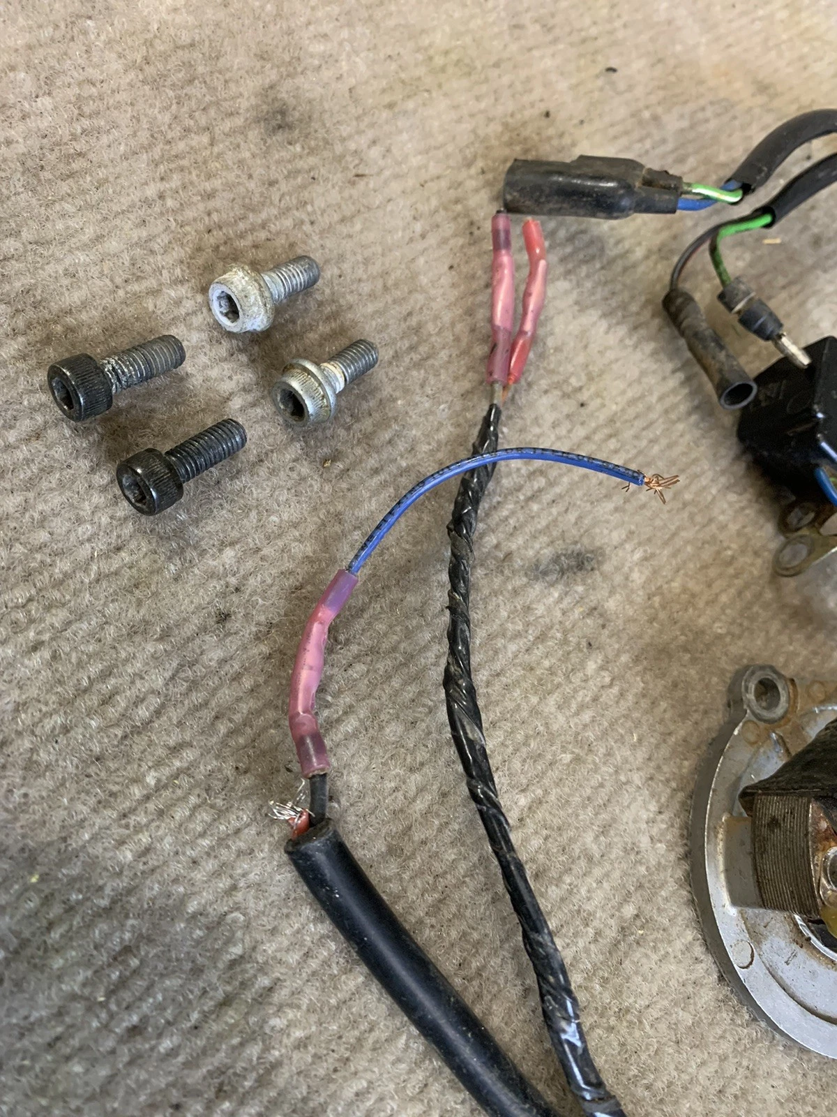 Honda CR85 stator magneto