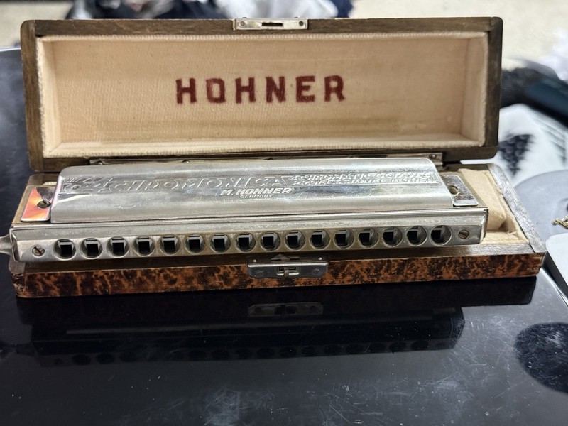 Hohner Chromonica 64 Professional Model 4 Chromatic Harmonica Vintage