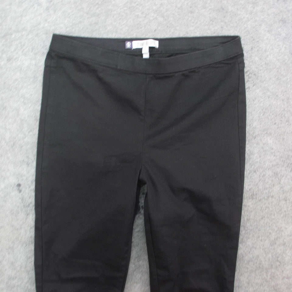 Pantalones Jennifer Lopez para mujer 10L negros elásticos jegging ajustados bolsillos Foto 2 de 4