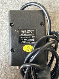 Sega Saturn Performance RF Switch Adapter TV AV Cable P-045