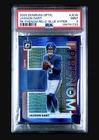 2025 Optic Jaxson Dart Rookie Phenom Blue Hyper PSA 9 POP 1!