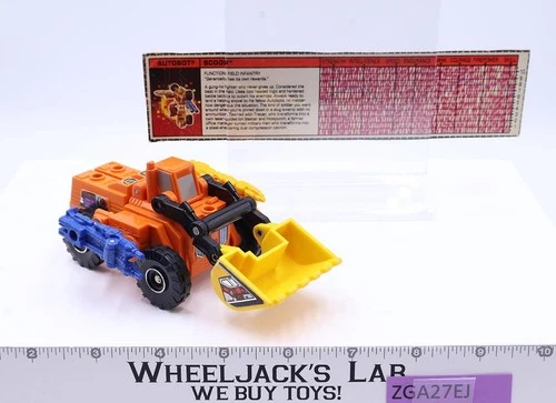 Scoop Targetmaster 100% Complete 1988 Vintage G1 Transformers Action Figure