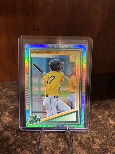2025 Panini Donruss - Rated Prospects Konnor Griffin #123 Rockets (RC)